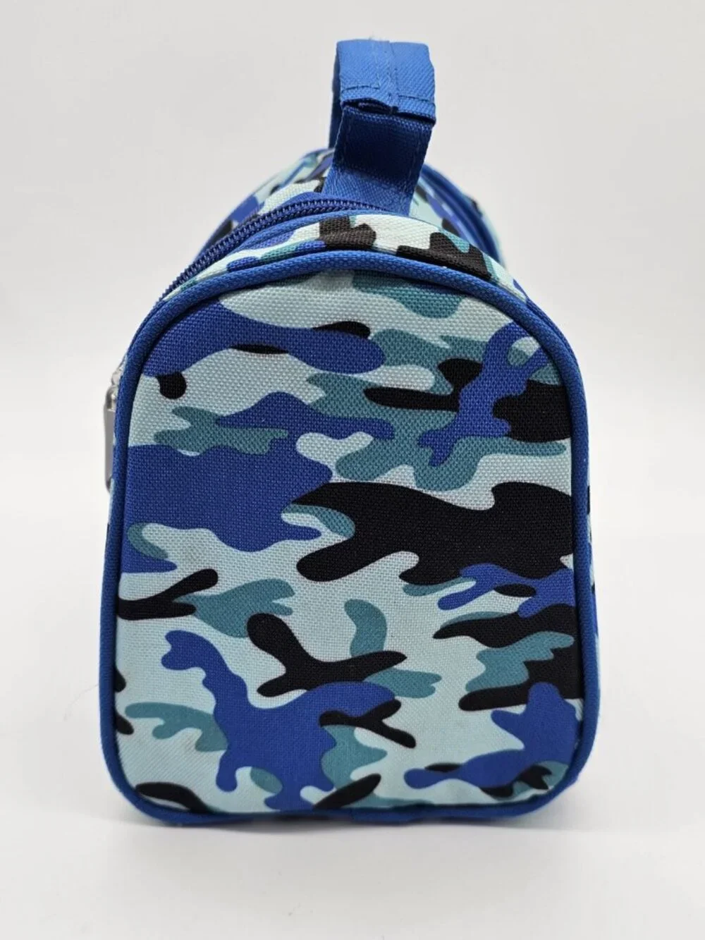 Tupperware Lunch Box Blue Camouflage Lunchbox Cup Container Sandwich Keeper 4 Pc